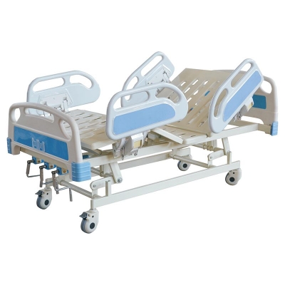 ZC-A04ABS bedside, manual three function integral lifting nursing bed
