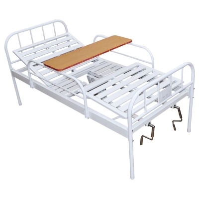 Plastic hospital manual bed ZC-A21 / ZC-A22
